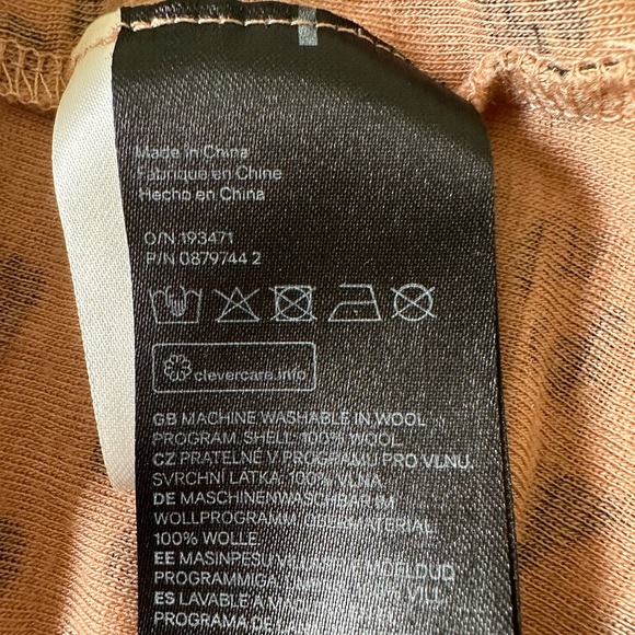 H&M Girls Cheetah 100% Wool Outfit - Picture 5 of 6